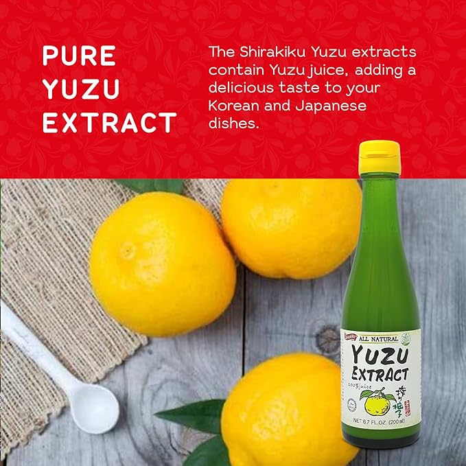 Shirakiku Yuzu Extract Juice (200ML) [Best Before Date: 2027.02.25]