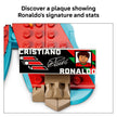 LEGO Editions Cristiano Ronaldo – Soccer Highlights - Building Set for Boys & Girls, Ages 10+ - Collectible Soccer Gift with Plaque - Kids Bedroom or Shelf Decor - 43012 🍁 All In One Marketplace Canada