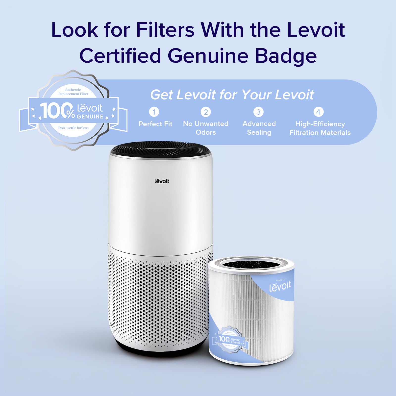 Levoit Smart Air Purifiers for Large Room Home Up to 1733 Ft², Core 400S-P 🍁 All In One Marketplace Canada