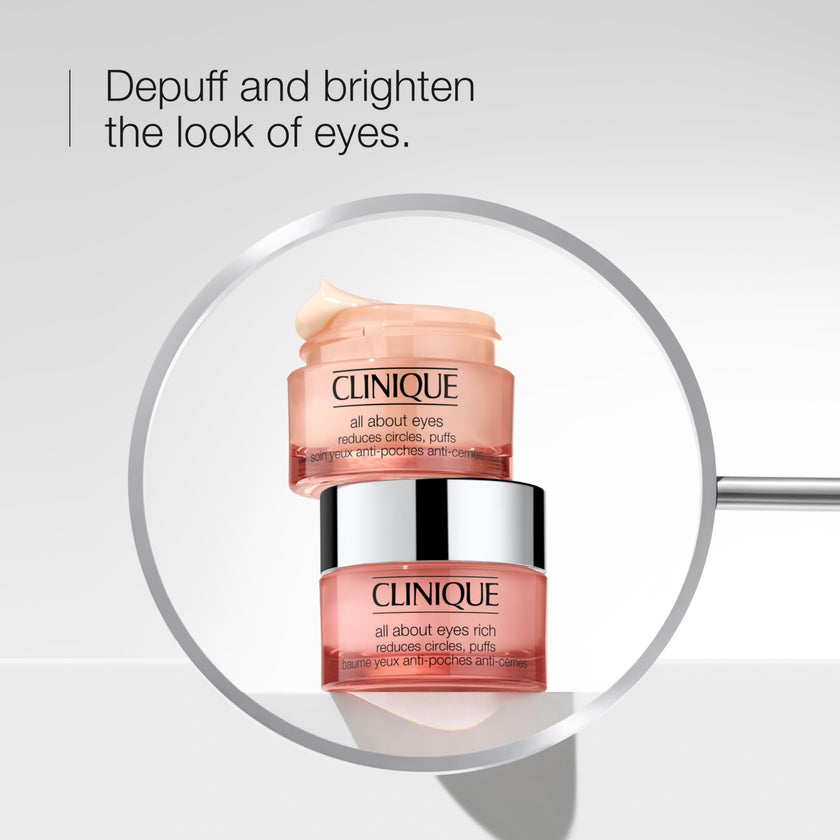 Clinique All About Eyes Lightweight Eye Cream With Vitamin C | Hydrating, Brightening, Depuffing + Dark Circle Reducing, 30ml 🍁 All In One Marketplace Canada