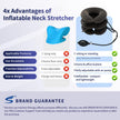 Cervical Neck Traction Device for Instant Neck Pain Relief - Inflatable & Adjustable Neck Stretcher Neck Support Brace, Neck Traction Pillow for Home Use Neck Decompression 🍁 All In One Marketplace Canada