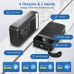 PowerBank 60000mAh Fast Charging,Battery Pack 22.5W Power Bank with USB C, Portable Charger,4 Outputs and 2 Inputs LED Display Compatible with Android Tablets iPhone etc. 🍁 All In One Marketplace Canada