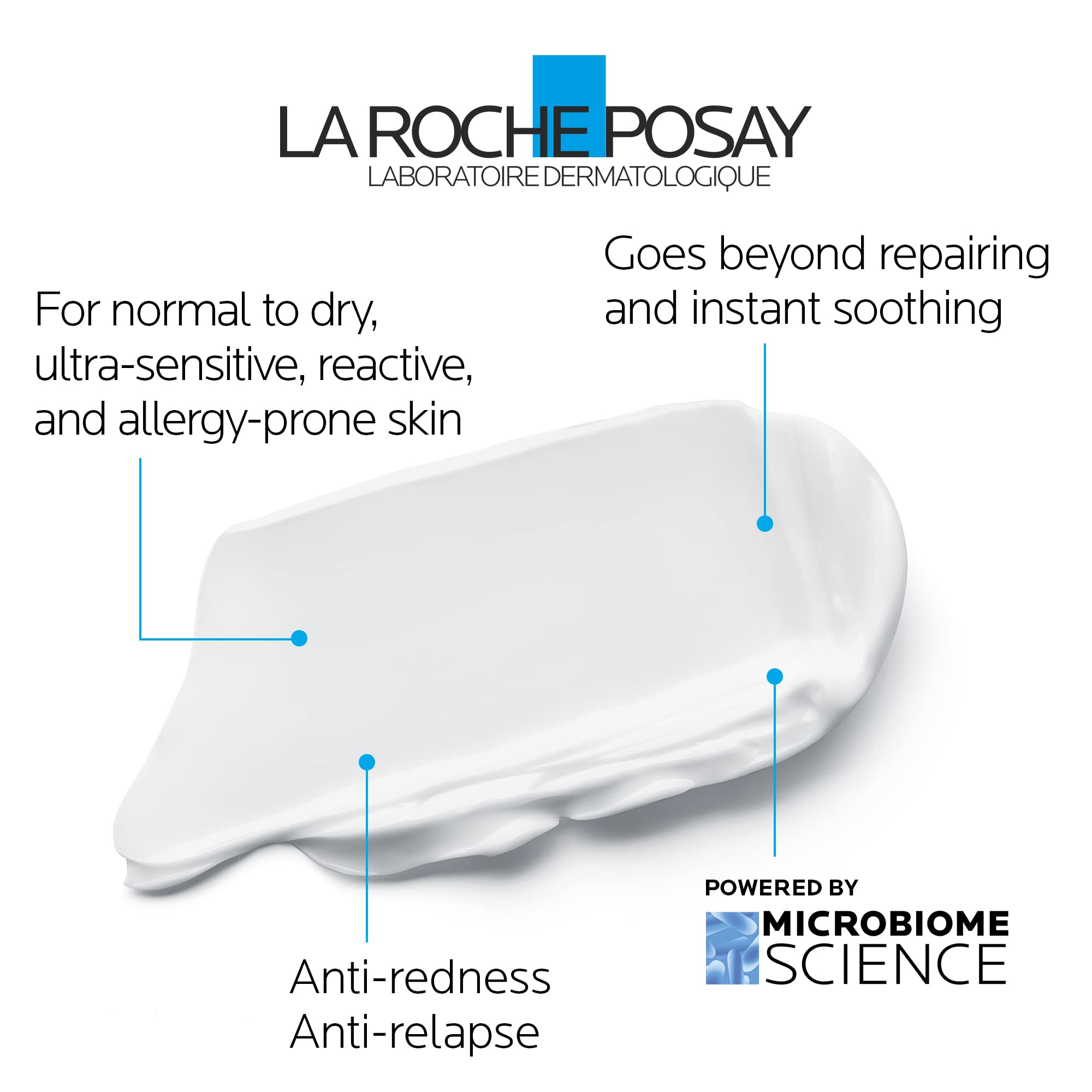 La Roche-Posay Face Moisturizer for Very Sensitive Skin, Toleriane Dermallergo Daily Face Lotion with Shea Butter & Glycerin, Hydrating & Anti-Redness, Recommended by Dermatologists, 40ml 🍁 All In One Marketplace Canada