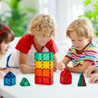 Magnetic Tiles, 110PCS Magnet Building Set, Magnetic Building Blocks,Construction STEM Toys for Kids, Gift for Boys Girls 🍁 All In One Marketplace Canada