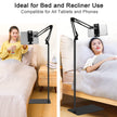 SAMHOUSING Tablet Floor Stand, Adjustable Universal 360-degree Rotatable Metal Tablet Holder, Phone Stand for iPad/iPhoneX/iPad Pro or Other 4.7~12.9 Inch-Screen Devices (Black) 🍁 All In One Marketplace Canada
