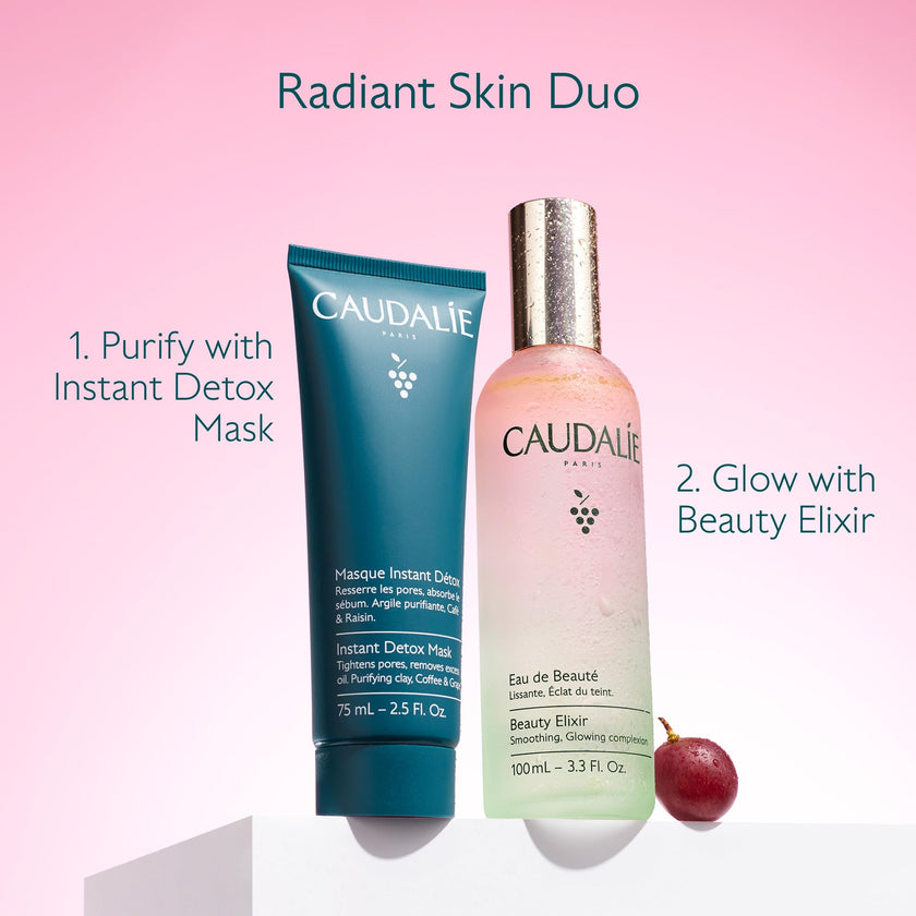 Caudalie Beauty Elixir Face Mist: Toner That Tightens Pores + Reduces Dullness + Sets Makeup - 30 mL 🍁 All In One Marketplace Canada