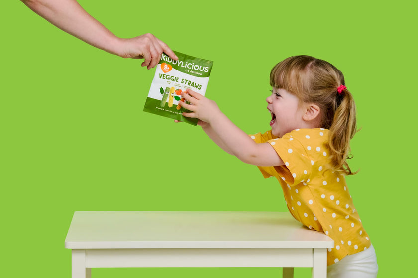 Kiddylicious Veggie Straws | 12+ Months | 9 Portions | 108g 🍁 All In One Marketplace Canada