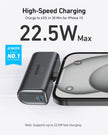 Anker Nano Power Bank with Built-in Foldable USB-C Connector, 5,000mAh Portable Charger 22.5W, for iPhone 15/15 Plus/15 Pro/15 Pro Max, Samsung S22/23 Series, Huawei, iPad Pro/Air, AirPods, and More 🍁 All In One Marketplace Canada
