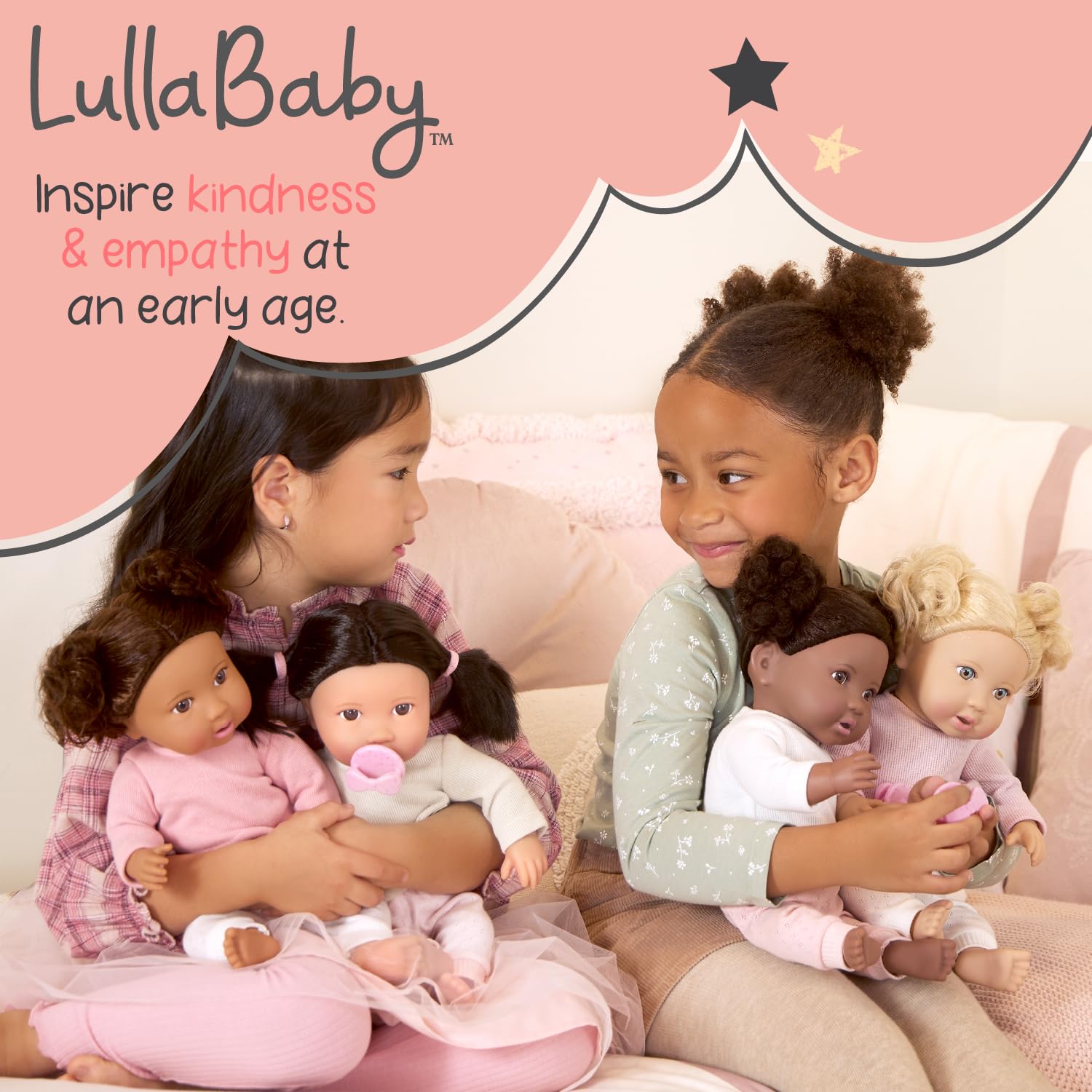 LullaBaby Baby Doll Accessories Meal Time and Changing Set, 19 Pc 🍁 All In One Marketplace Canada