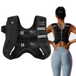 VBSD Weighted Vest Woman 16LB Weight Vest for Women Men Body Weight Vests for Walking Strength Training Running Workout Jogging Fitness Black 🍁 All In One Marketplace Canada