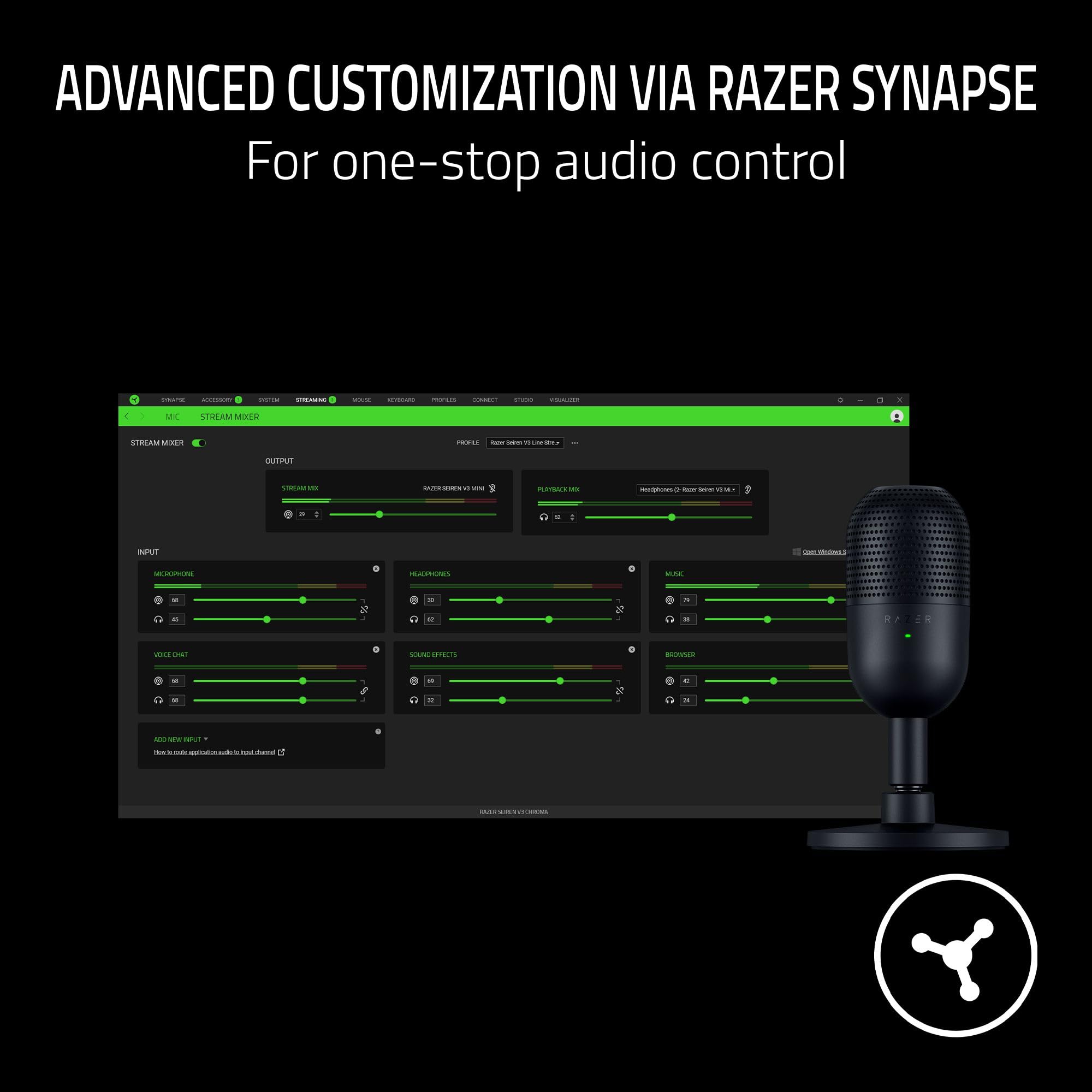Razer Seiren V3 Mini USB Microphone, Supercardioid Condenser Mic, Black 🍁 All In One Marketplace Canada