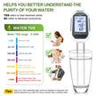 7-in-1 Soil＆Water Meter Digital Plant Temperature/Soil Moisture/PH Meter/Sunlight Intensity/Fertility/EC/TDS Backlight LCD Display Soil Test Meter TDS EC Meter for Garden Indoor Outdoor 🍁 All In One Marketplace Canada