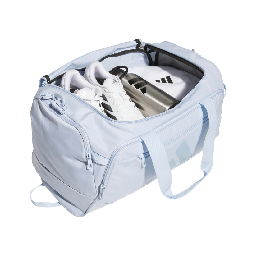 Adidas Unisex-Adult Defender 5 Small Duffel Bag, Crystal Sky/Wonder Blue, One Size Fits All 🍁 All In One Marketplace Canada
