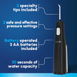Waterpik Cordless Express Water Flosser, Battery Operated & Portable for Travel & Home, CDA Validated, Waterproof for Shower Use, Black WF-02, Packaging May Vary 🍁 All In One Marketplace Canada