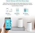 TP-Link Deco AXE5400 Tri-Band WiFi 6E Mesh System (Deco XE75) - Covers up to 7,200 Sq.Ft, Replaces WiFi Router and Extender, AI-Driven Mesh, New 6GHz Band, 3-Pack 🍁 All In One Marketplace Canada