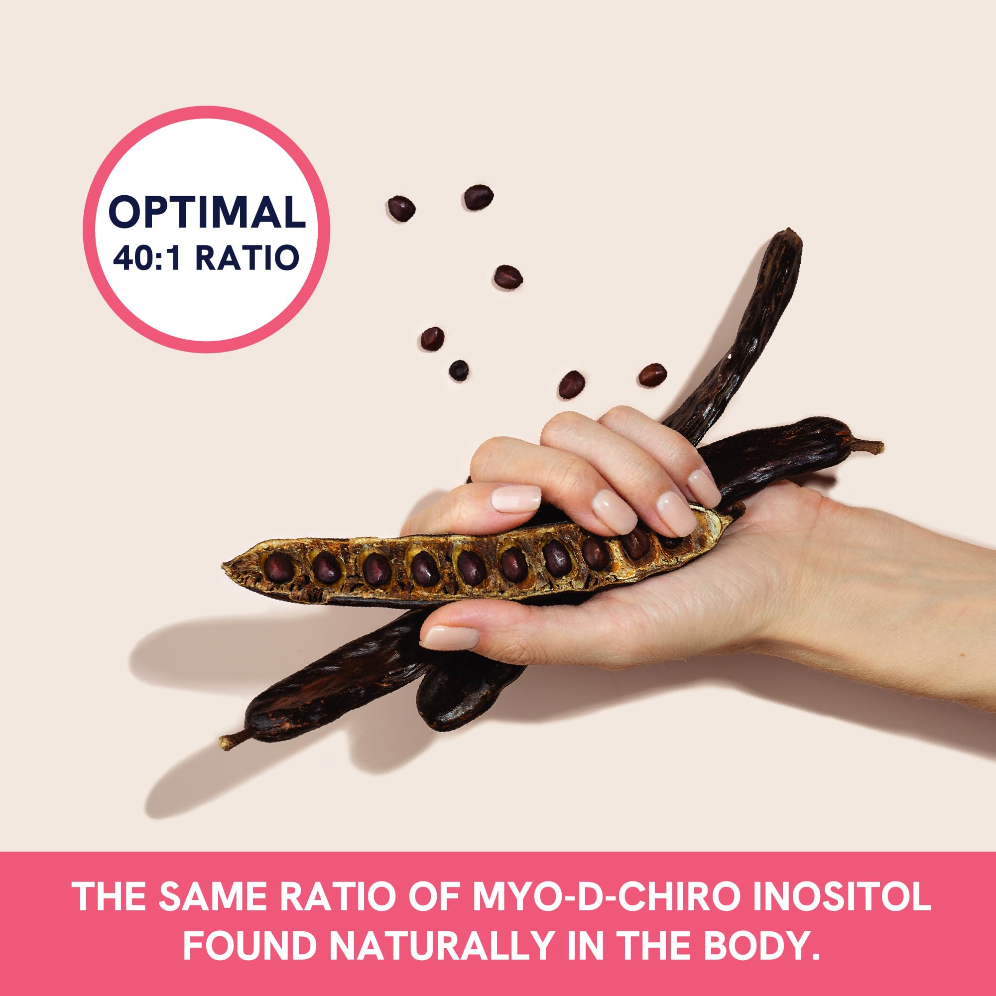 Inositol | Hormone Balance for Women | Myo-Inositol & D-Chiro | Ideal 40:1 Ratio | Myoinositol 2000mg, D Chiro 50mg | Regulate Menstrual Cycle & Support Ovarian Health | 120 Ct (1 Month Supply) 🍁 All In One Marketplace Canada
