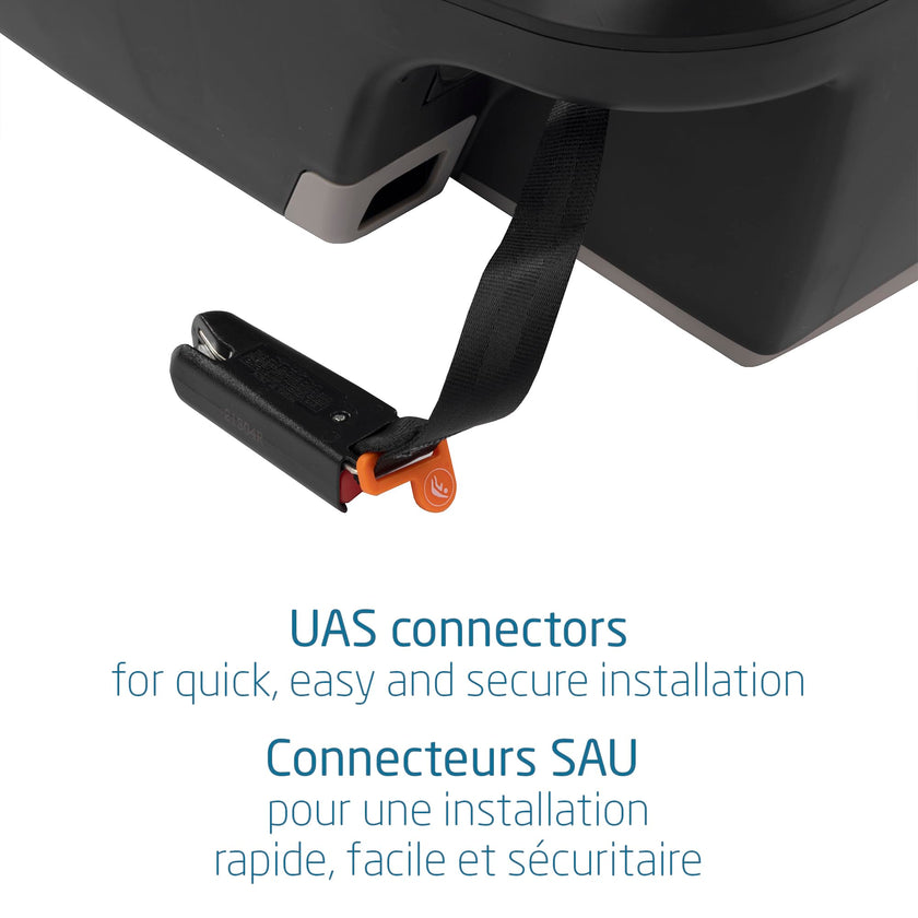 Maxi Cosi Mico Infant Car Seat Base - Compatible with All Mico Infant Car Seats, Adjustable, Anti-Rotation Stability Leg, Integrated Belt Lockoff, Self-Retracting One-Click UAS System, Black 🍁 All In One Marketplace Canada