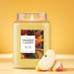 Yankee Candle Large Jar Scented Candle with up to 150 Hour Burn Time, Premium Plant Wax Blend for Cleaner Consistent Burn and Room Filling Fragrance, 22 oz, Autumn Wreath 🍁 All In One Marketplace Canada