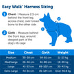 PetSafe Easy Walk Harness, No Pull Harness for Dogs, Adjustable Harness with Included Matching Lead, Black, Large 🍁 All In One Marketplace Canada