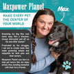 Maxpower Planet Pet Grooming Brush - Double Sided Shedding, Dematting (A1 Blue, Large) 🍁 All In One Marketplace Canada