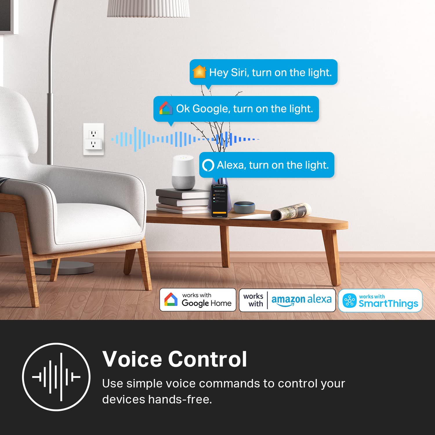 Kasa Matter Smart Plug w/ Energy Monitoring, Compact Design, 15A/1800W Max, Super Easy Setup, Works with Apple Home, Alexa & Google Home, UL Certified, 2.4G Wi-Fi Only, White, KP125M (2-Pack) 🍁 All In One Marketplace Canada