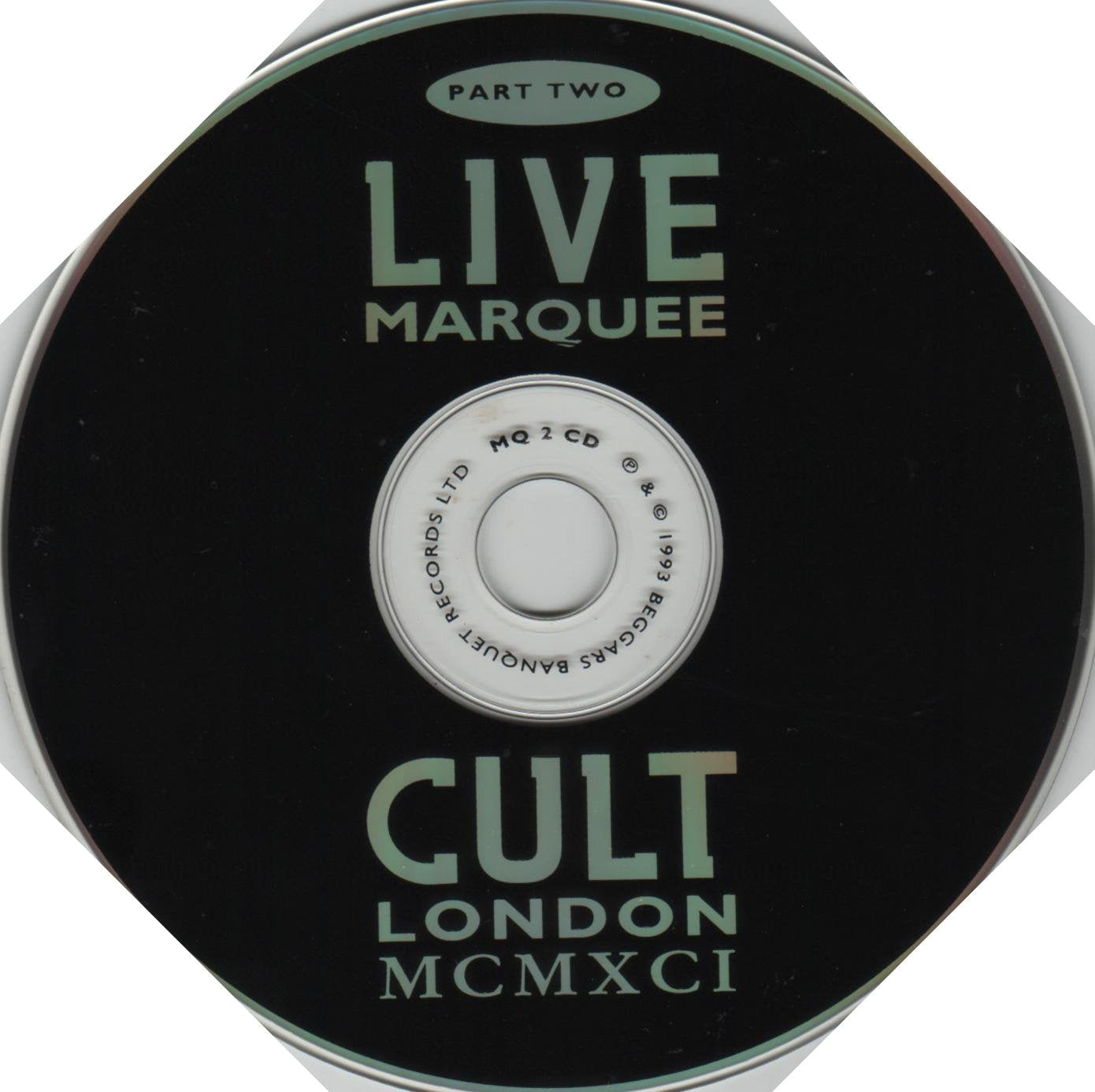 The Cult / Live At The Marquee, London 1991 - CD (Used)
