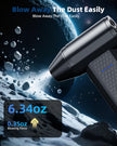 Compressed Air Duster kit-Blower-pc Duster Electric-130000RPM- Replace Compressed air can-Keyboard Clean-car Mini Snow Blowers-Car Dryer air Blower-Jet Fan-No air Canned dusters for Cleaning 🍁 All In One Marketplace Canada