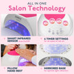 SUNUV SUN2C UV Light for Nails, UV LED Nail Lamp with 4 Timer Settings, Curing Lights Compatible with All Gel Polish Rose 🍁 All In One Marketplace Canada