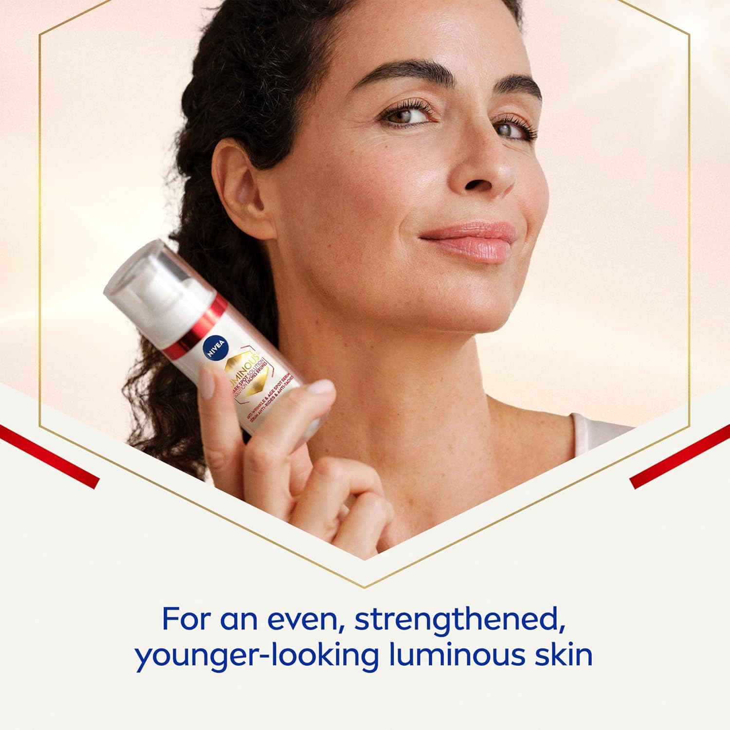 NIVEA LUMINOUS630 Anti-Wrinkle & Spot Face Serum, Hyaluronic Acid, 30mL 🍁 All In One Marketplace Canada