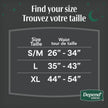 Depend Night Defense Adult Incontinence Underwear for Men, Disposable, Overnight, Large, Grey, 56 Count 🍁 All In One Marketplace Canada