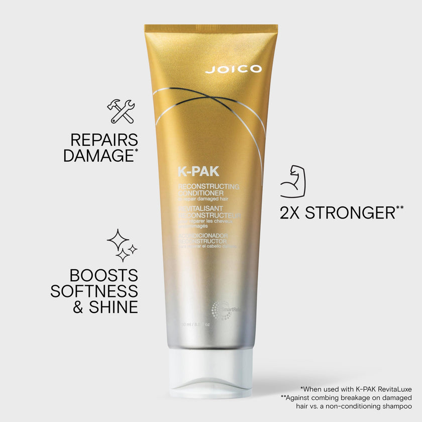 Joico K-PAK Daily Reconstructing Conditioner, Heat Protectant, Moisturizing Cleansing, Repair Damaged Hair, with Keratin and Primrose Oil, Sulfate-Free 🍁 All In One Marketplace Canada
