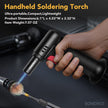 Sondiko Blow Torch with Fuel Gauge, Refillable Butane Torch Lighter with Safety Lock and Adjustable Flame, One-Handed Operation, Fit All Butane Tanks Kitchen Torch 🍁 All In One Marketplace Canada