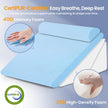 Sasttie Wedge Pillows for Adult, 2PCS Adjustable Bed Wedge Pillow for Post Surgery, Triangle Pillow Headboard with Bolster Cushion for Sleeping, Acid Reflux, Neck & Back Support, White and Dark Grey 🍁 All In One Marketplace Canada