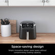 Ninja Air Fryer Pro 4in1, 5 QT (4.7 L) Capacity, Air Fry, Roast, Bake, Reheat, Dehydrate, Roast, Crisp Technology, Nonstick Basket & Crisper Plate, Grey, AF141C (Canadian Version) 🍁 All In One Marketplace Canada