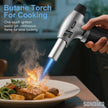Sondiko Butane Torch, Refillable Kitchen Torch Lighter, Fit All Butane Tanks Blow Torch with Safety Lock and Adjustable Flame for Desserts, Creme Brulee, BBQ, and Baking—Butane Gas is Not Included 🍁 All In One Marketplace Canada