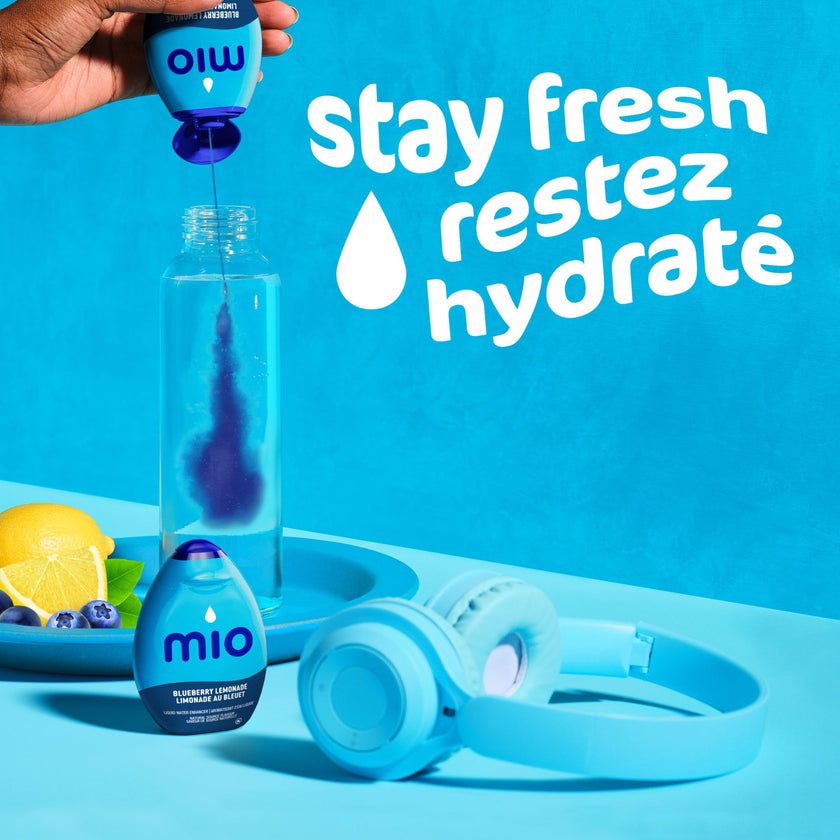 mio Blueberry Lemonade Liquid Water Enhancer, 48 mL Bottle (Pack of 12) 🍁 All In One Marketplace Canada