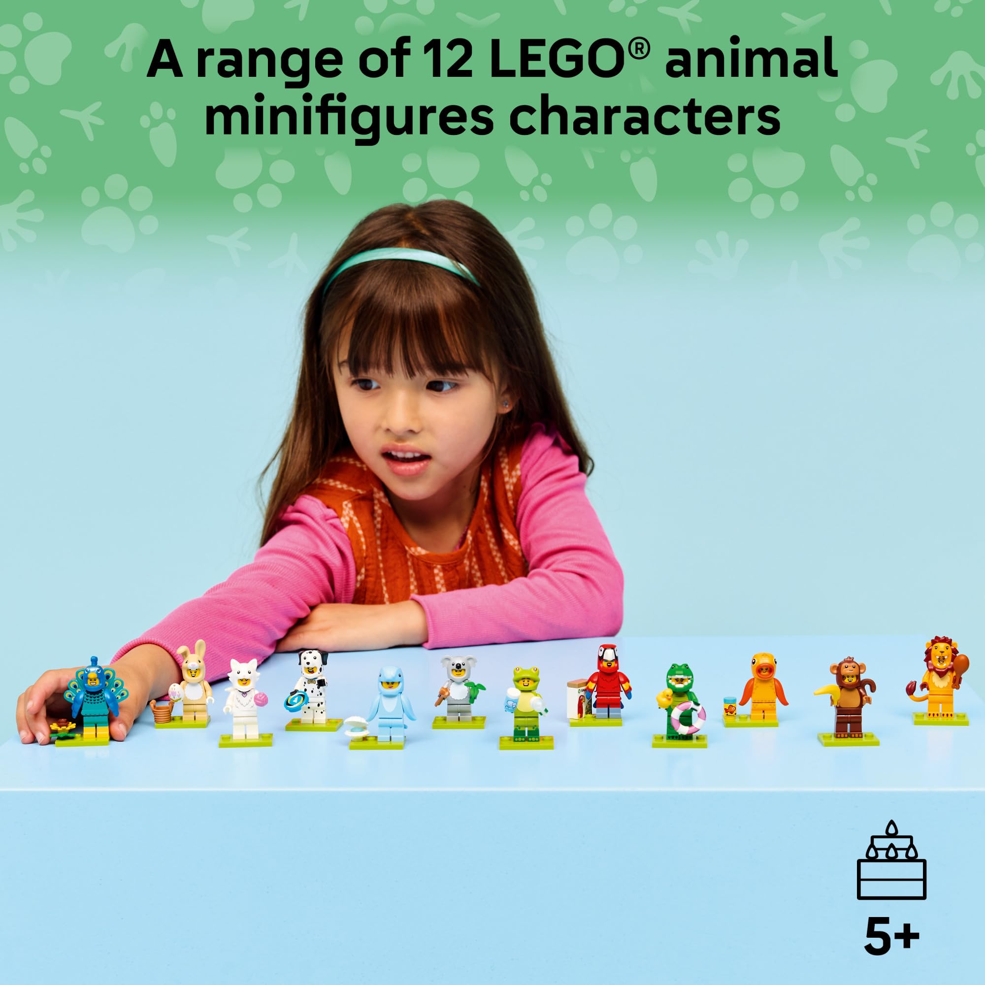 LEGO Minifigures Animal Series 28 6 Pack - Kids Toys in Sealed Mystery Boxes - Animal Themed Figures to Collect - Birthday Party Favors & Gift Idea for Boys & Girls, Ages 5+ - 66813 🍁 All In One Marketplace Canada