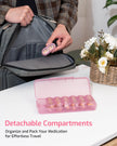 Daviky Weekly Pill Organizer 2 Times a Day, 7-Day AM PM Medicine Case, Travel-Friendly Pill Box for Fish Oils, Vitamins & Supplements 🍁 All In One Marketplace Canada
