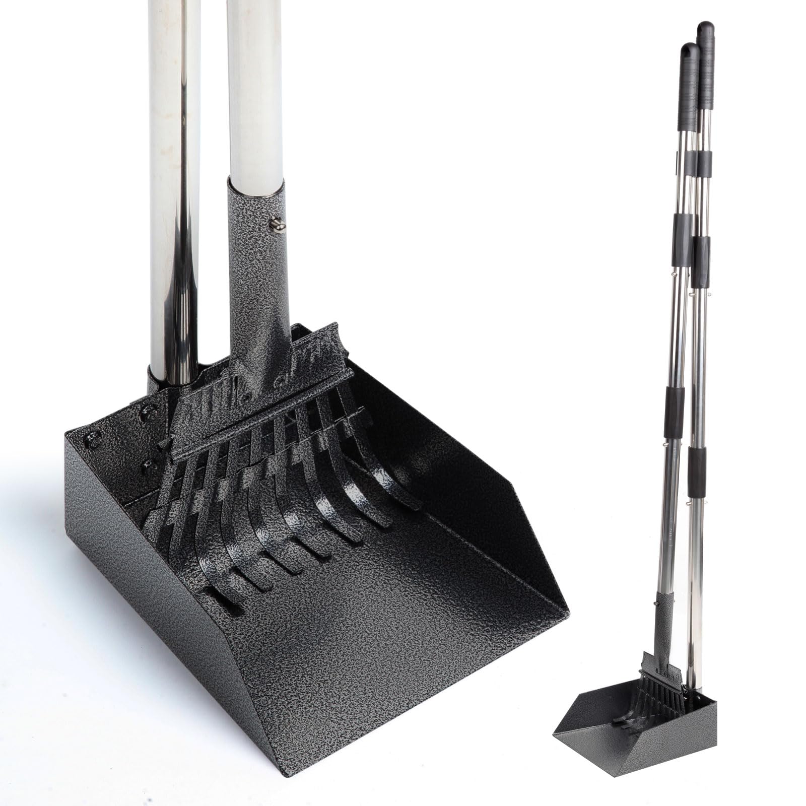 THRISEED Dog Pooper Scooper, Durable Dog Poop Tray and Long Handle Rake Set for Large Medium Small Dogs, Heavy Duty Pet Suppliers 🍁 All In One Marketplace Canada