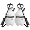 Chapin 22000 Pump Sprayer, 1G (4.5L), Lawn & Garden, Translucent Poly Tank, Funnel-Top, SureSpray, Anti-Clog Filter, Adjustable Cone Nozzle, 34