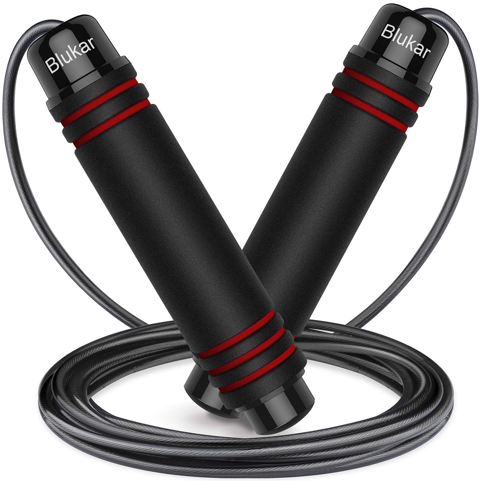 Blukar Jump Rope, Speed Skipping Jumping Rope Tangle-free Adjustable 🍁 All In One Marketplace Canada