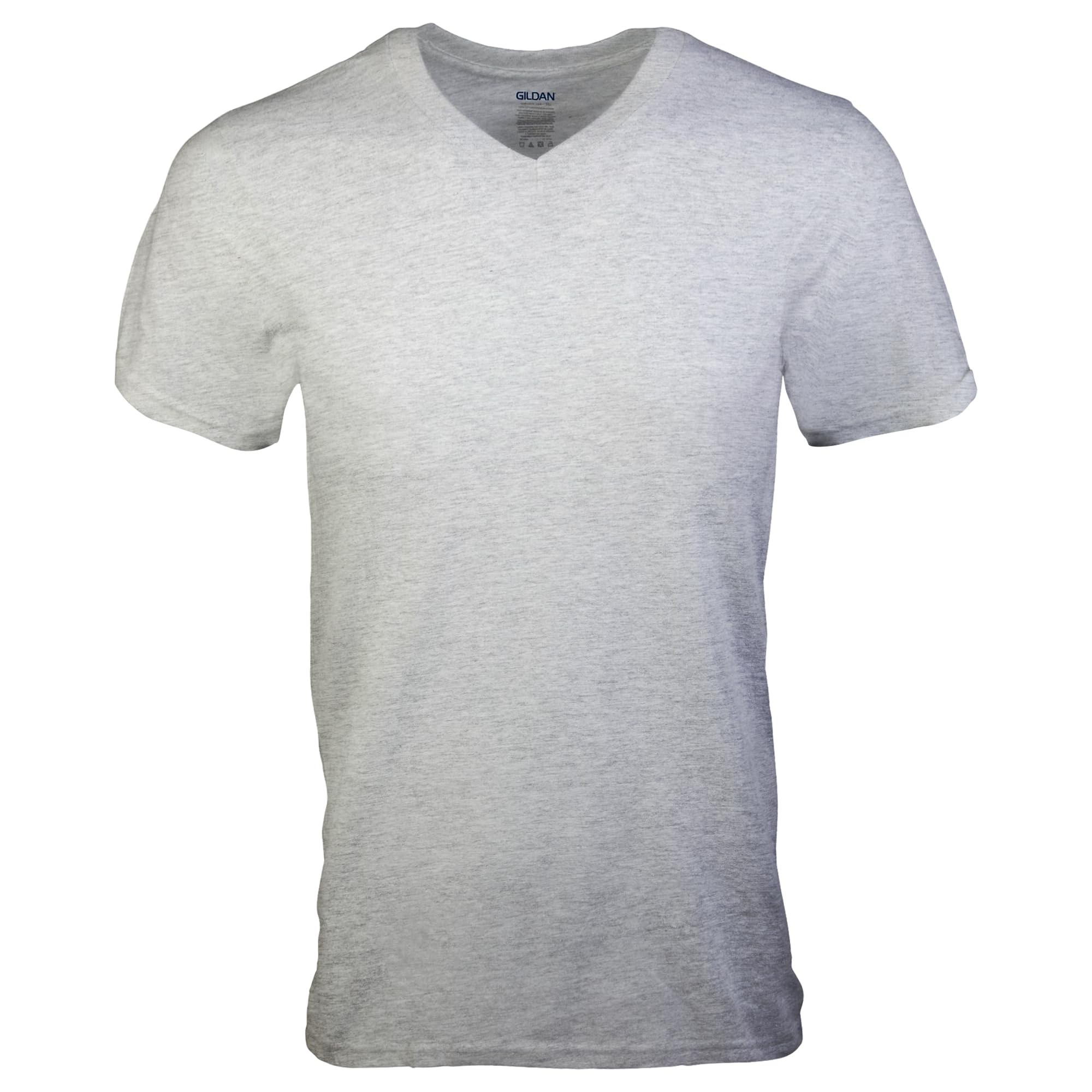 Gildan Men's V-Neck T-Shirts, Multipack, Style G1103, Black/Sport Grey/Charcoal/Military Green (5-Pack), Large 🍁 All In One Marketplace Canada