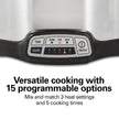 Hamilton Beach Programmable Slow Cooker, 6 Quart Capacity, Silver, 33463 🍁 All In One Marketplace Canada