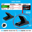 MOUSINATOR Rat Trap | 6-Pack | Large Rat Snap Traps for Indoor and Outdoor Use | Easy to Set | Safe and Reusable Design | Easy to Clean | Effective Powerful Large Mouse Trap that Works Instantly 🍁 All In One Marketplace Canada