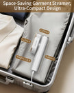Hulmay Steamer Clothes, 1200W Clothes Steamer, Steam Iron 2-in-1, Portable Handheld Steamer for Travel 10s Heat-Up, Travel Size Clothing Steamer and Garment Steamer for Home, Office -White, 110-120V 🍁 All In One Marketplace Canada