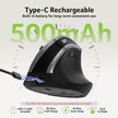Acer Wireless Ergonomic Mouse, Rechargeable Vertical Mouse, 3 Adjustable DPI 1600/1200/1000, Ergo Mice, 2.4GHz Computer Mouse with 6 Buttons, 2.4GHz USB Receiver for Laptop, PC, Desktop 🍁 All In One Marketplace Canada