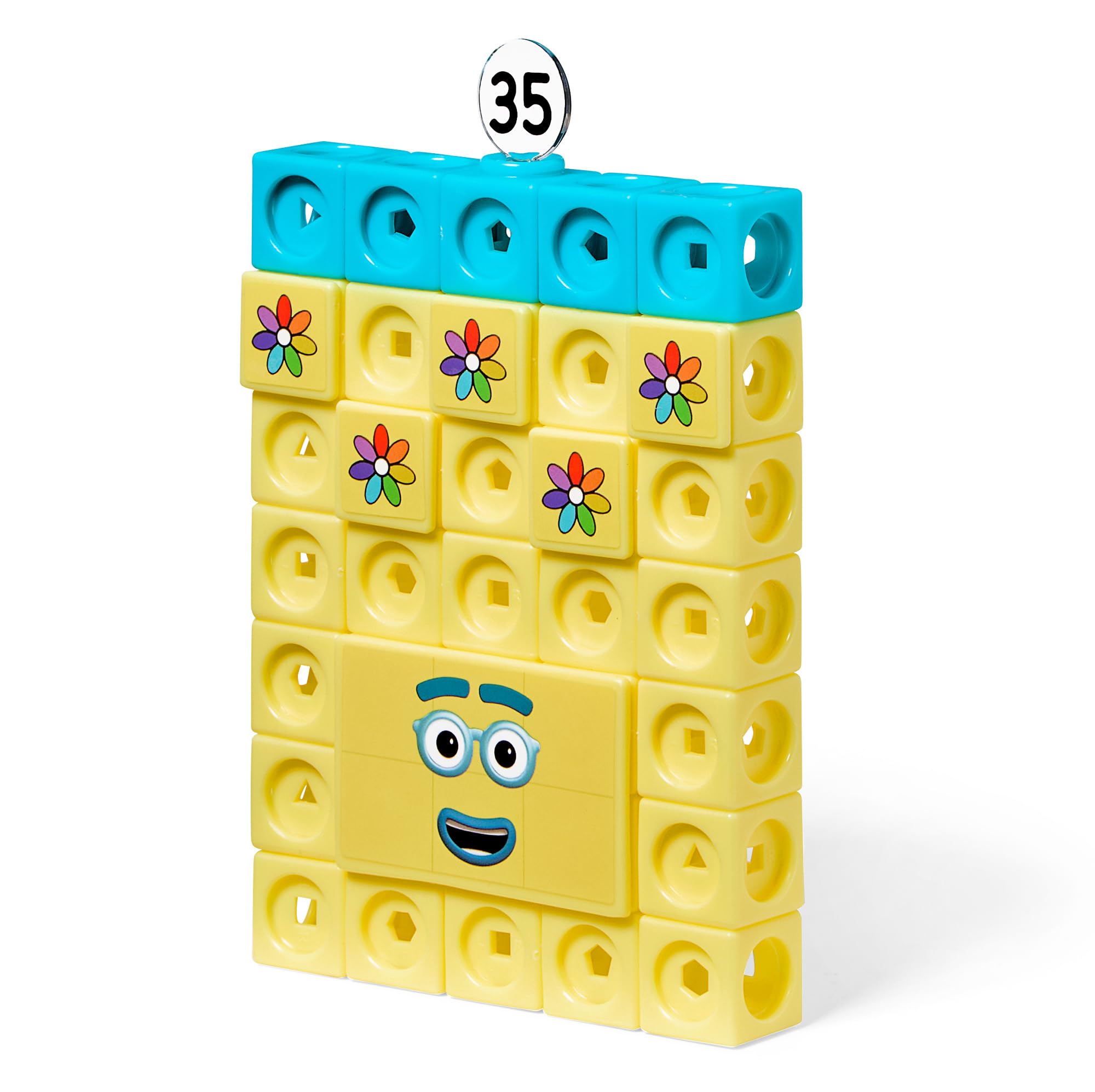hand2mind Numberblocks 31-40 MathLink Cubes Activity Set - Learn Numbers & Early Math Skills, Preschool and Kindergarten Learning Activities, Educational Toys for Kids, Counting Math Manipulatives 🍁 All In One Marketplace Canada