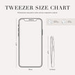 Tweezerman Exclusive Moon Dust Slant Tweezer - Hair Removal Tweezers, Stainless Steel 🍁 All In One Marketplace Canada