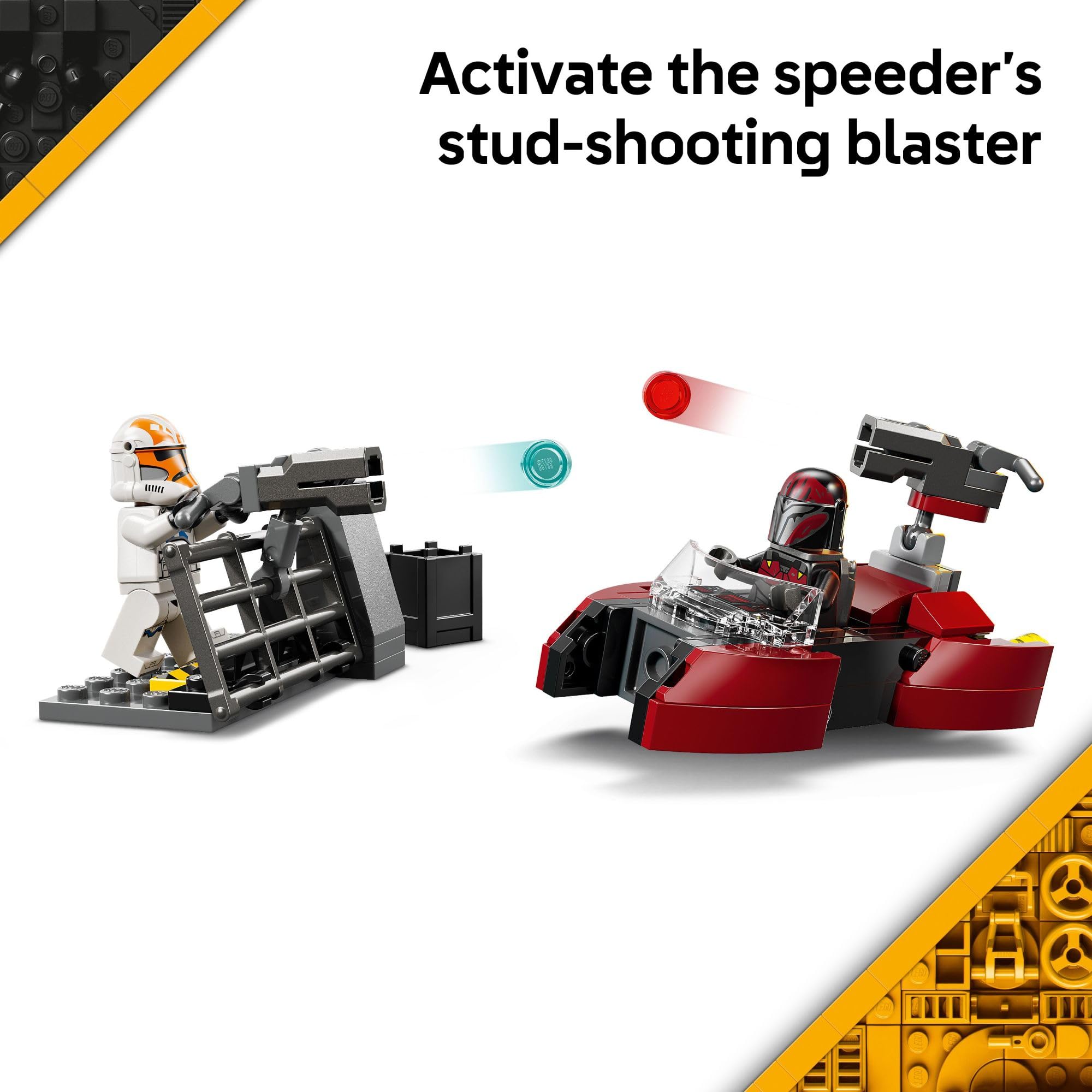 LEGO Star Wars Siege of Mandalore Battle Pack Building Toy for Boys & Girls - The Mandalorian Pretend Play Set W/4 Character Minifigures for Kids & Fans, Ages 6+ - Gift Idea for Birthdays - 75449 🍁 All In One Marketplace Canada
