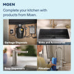 Moen 87233SRS Adler One-Handle High Arc Pulldown Kitchen Faucet with Power Clean, Spot Resist Stainless 🍁 All In One Marketplace Canada